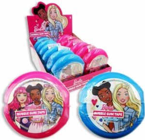 Barbie Bubble Gum Tape 2.05oz 12ct